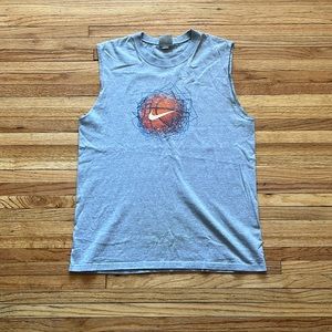 Vintage Nike Basketball Tank Top / Y2K / Medium